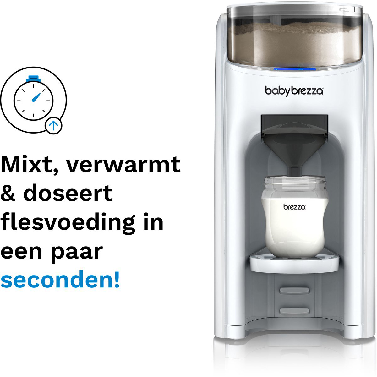 Baby Brezza Automatische flesmaker Formula PRO Advanced Original - Wit - Afbeelding 2