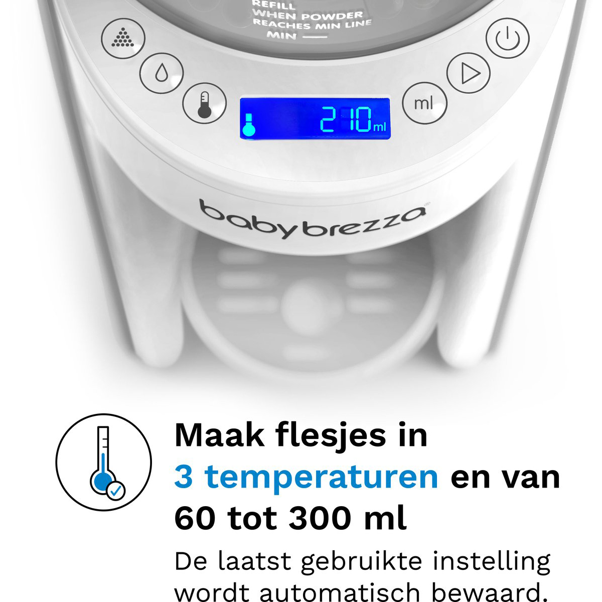 Baby Brezza Automatische flesmaker Formula PRO Advanced Original - Wit - Afbeelding 3