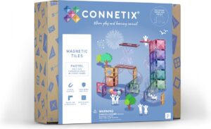 Connetix 80-delige Pastel Ball Run Expansion Set