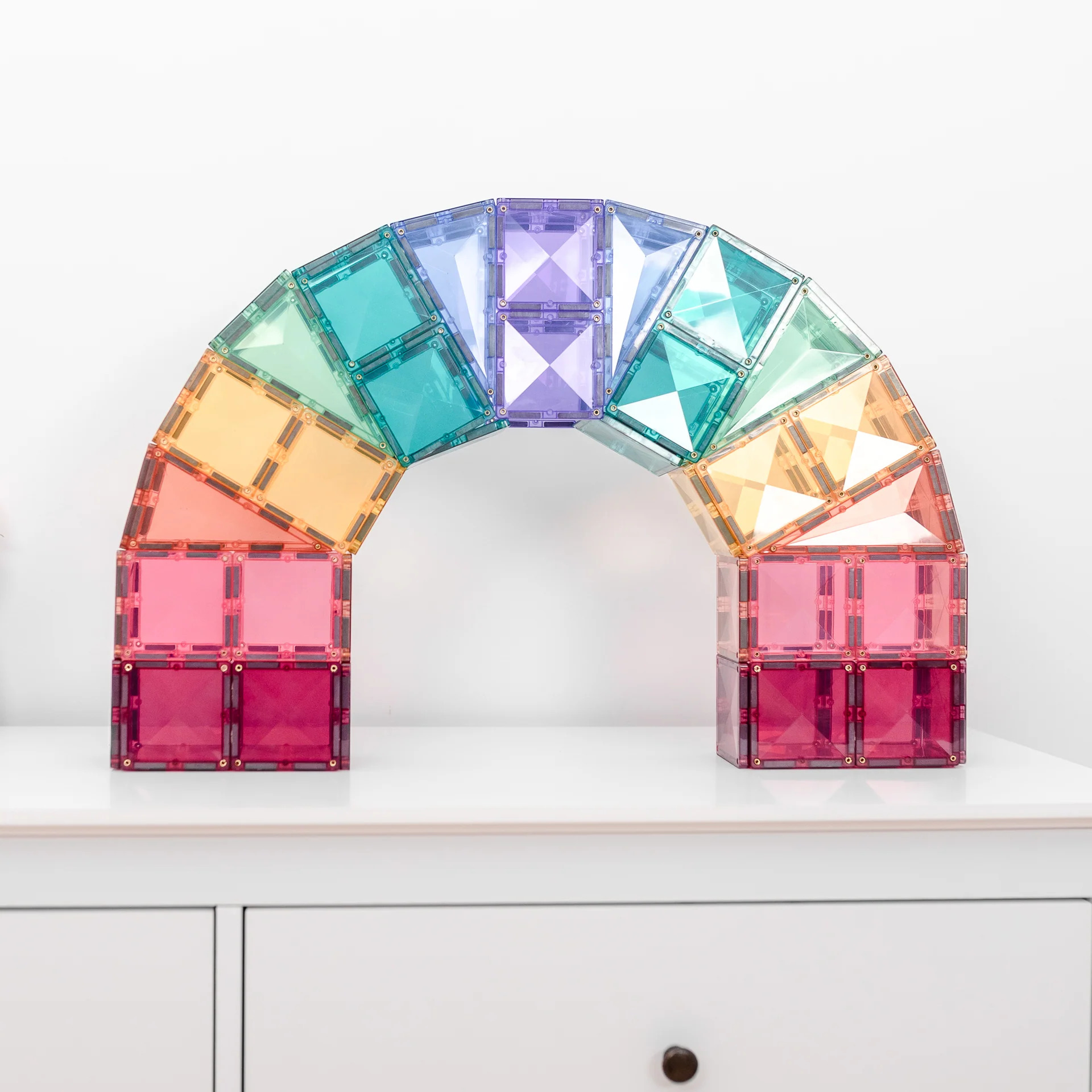 Connetix 120-delige Pastel Creative Set - Afbeelding 5