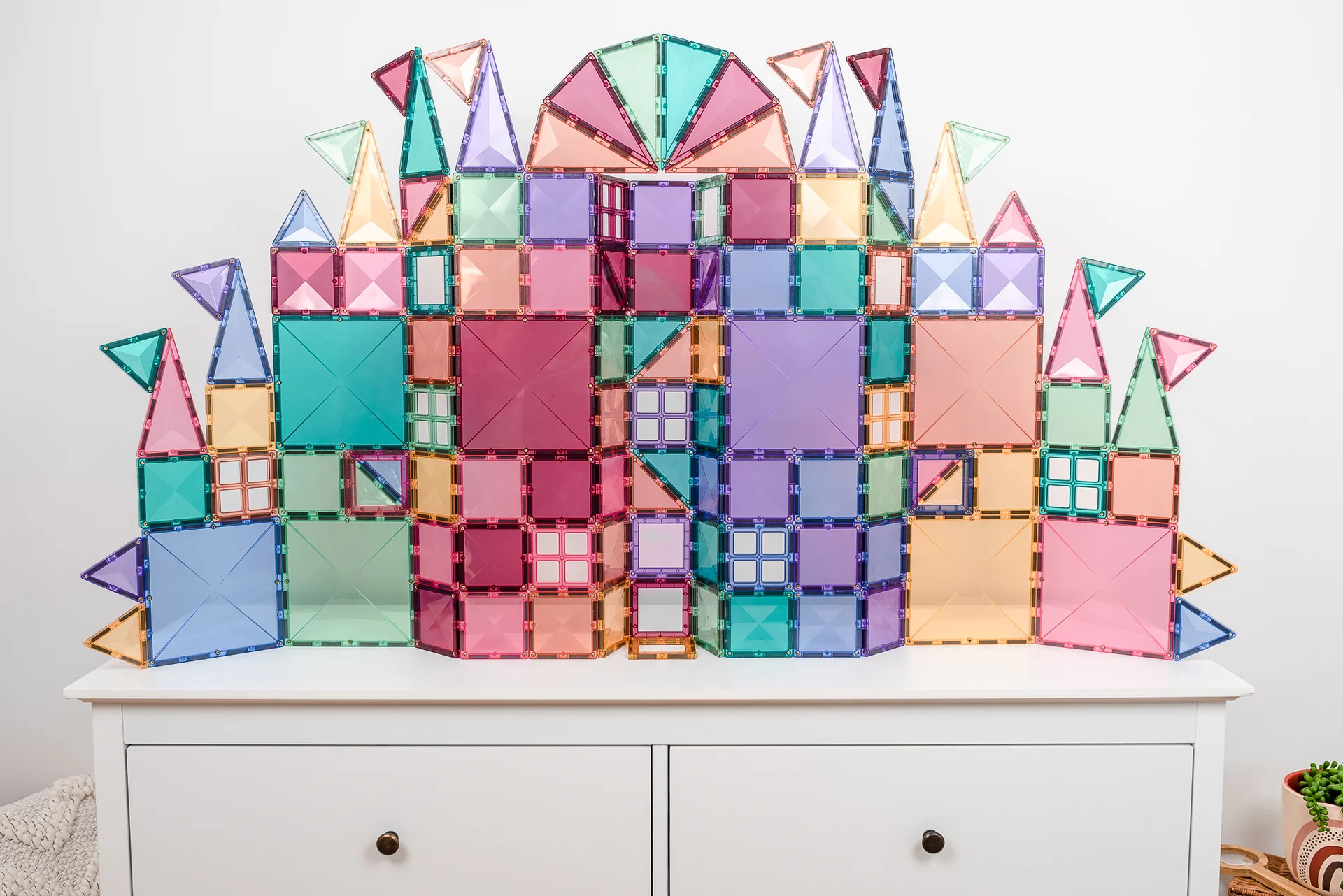 Connetix 120-delige Pastel Creative Set - Afbeelding 2