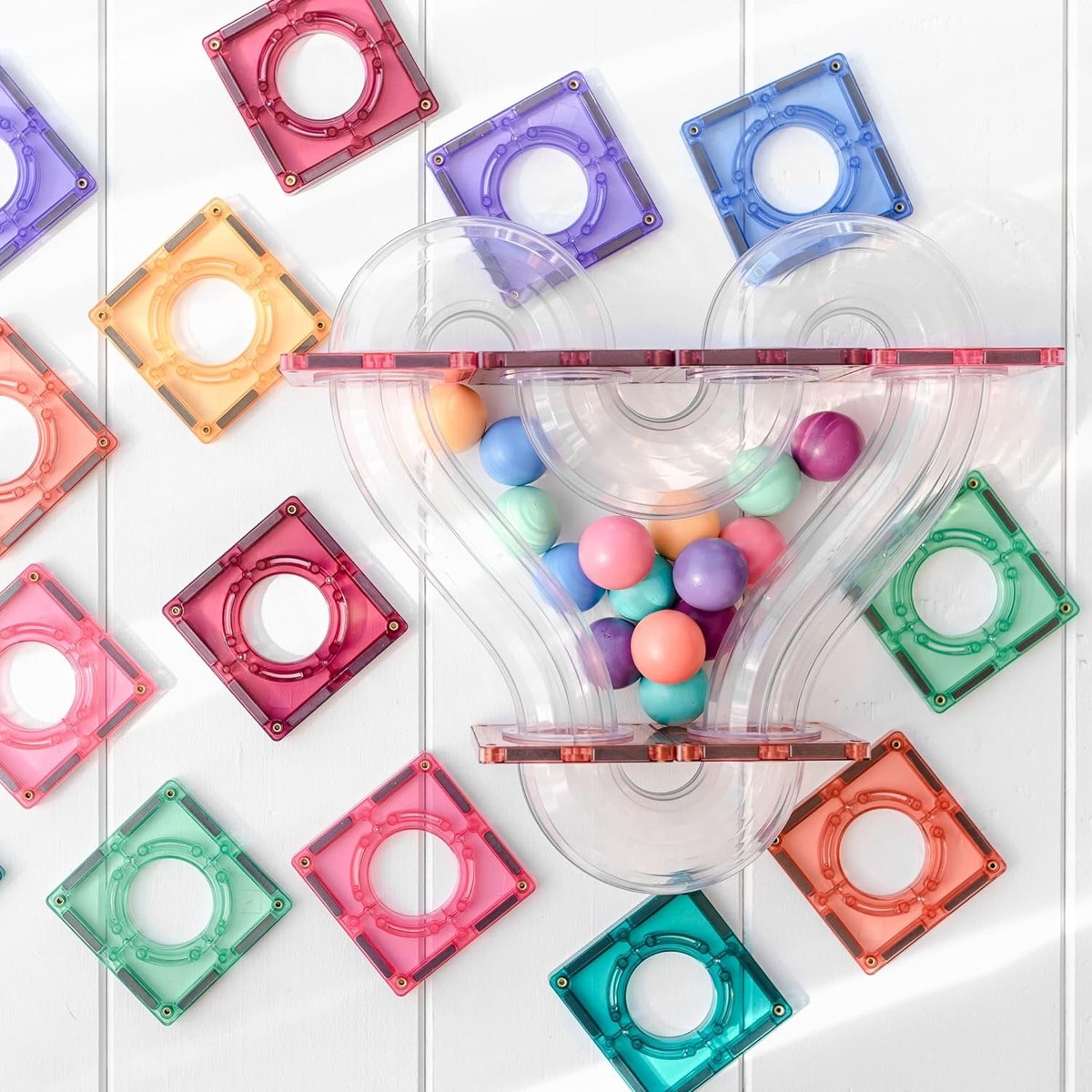 Connetix 16-delige Pastel Ball Set - Afbeelding 4