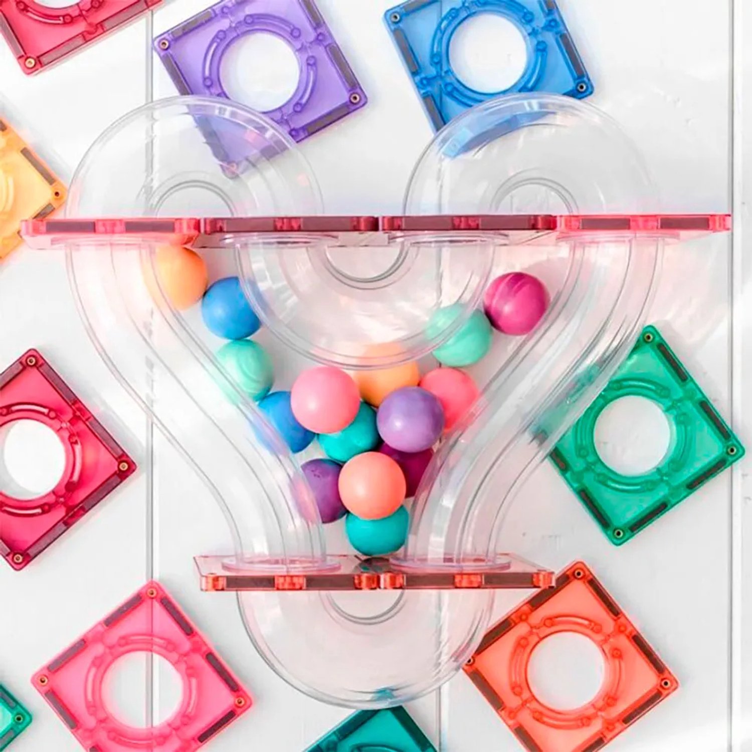 Connetix 16-delige Pastel Ball Set - Afbeelding 7