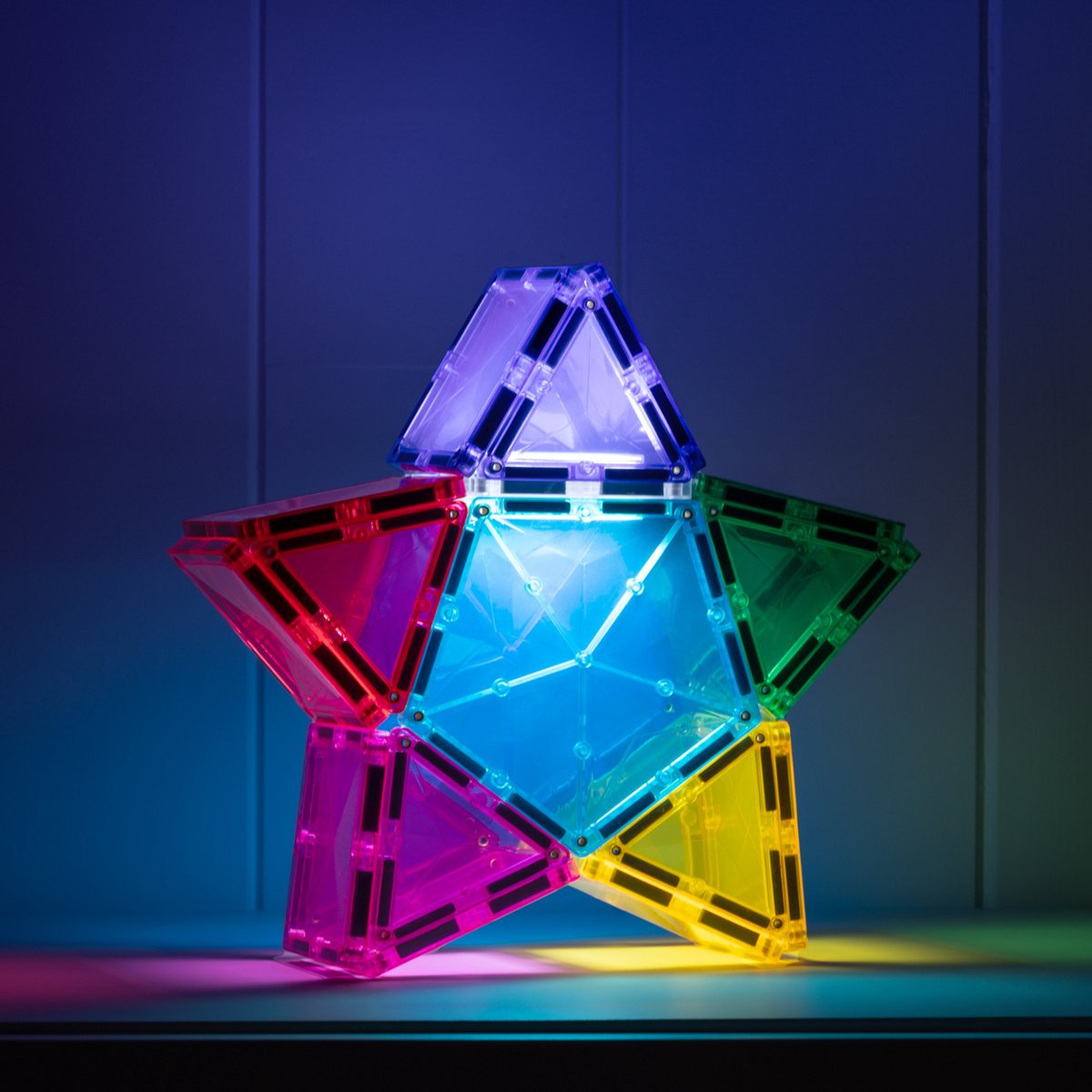 Connetix 28-delig Lichtsterpakket - Afbeelding 3
