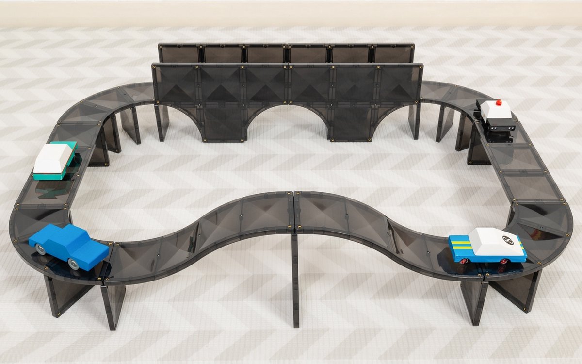 Connetix 48-delige Creative Roads Set - Afbeelding 3