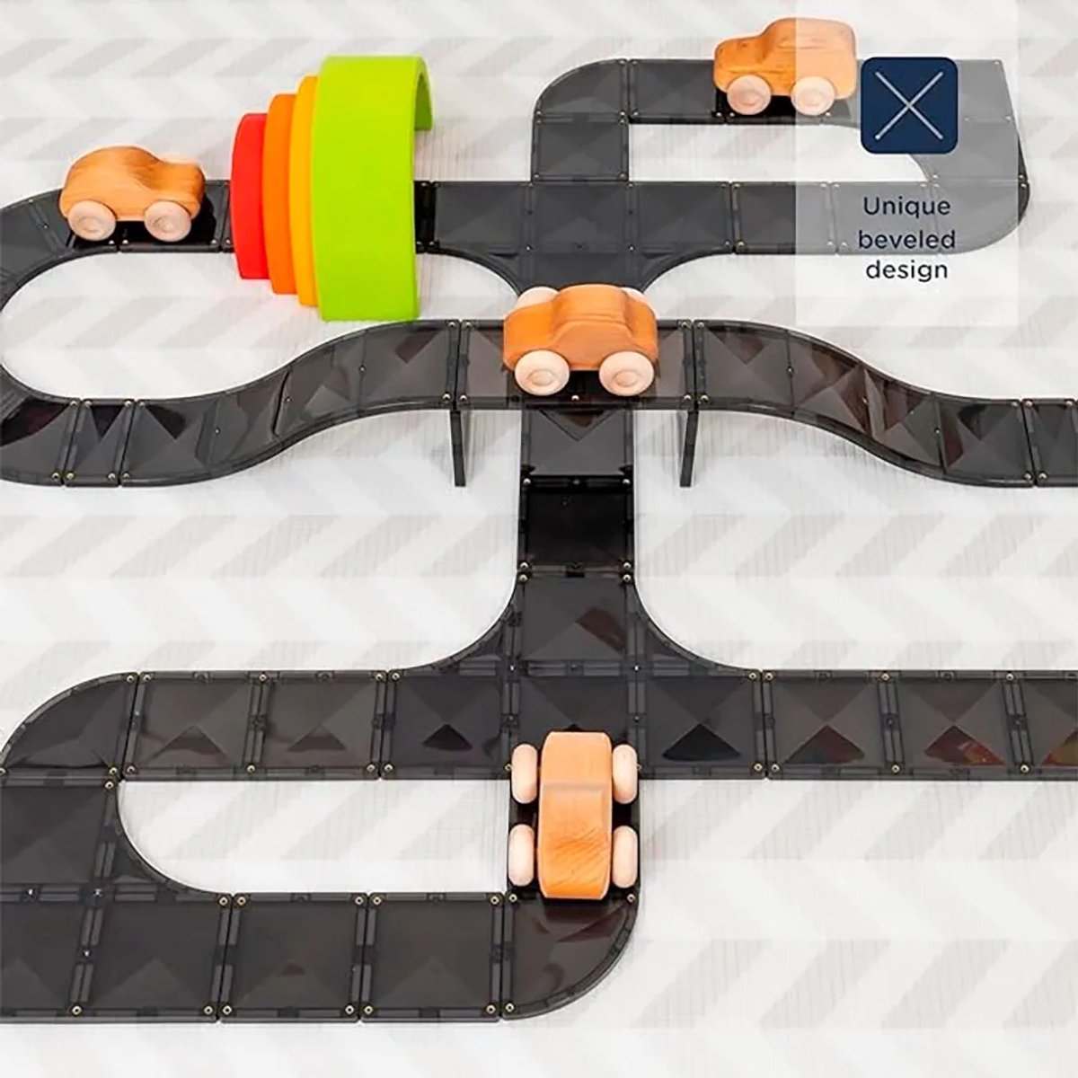 Connetix 48-delige Creative Roads Set - Afbeelding 6