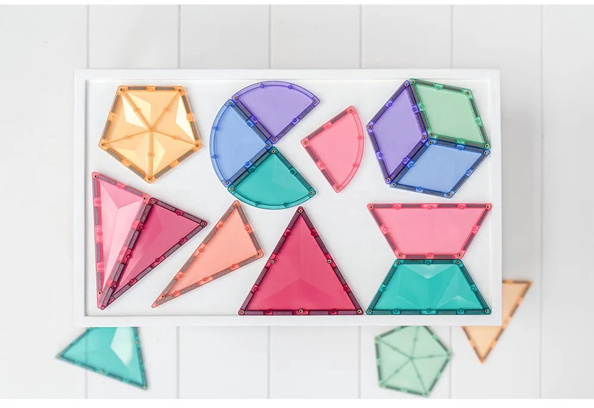 Connetix 48-delige Pastel Shape Expansion Set - Afbeelding 3