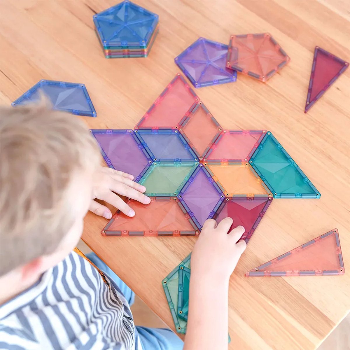 Connetix 48-delige Pastel Shape Expansion Set - Afbeelding 4