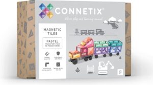 Connetix 50-delige Pastel Transport Set