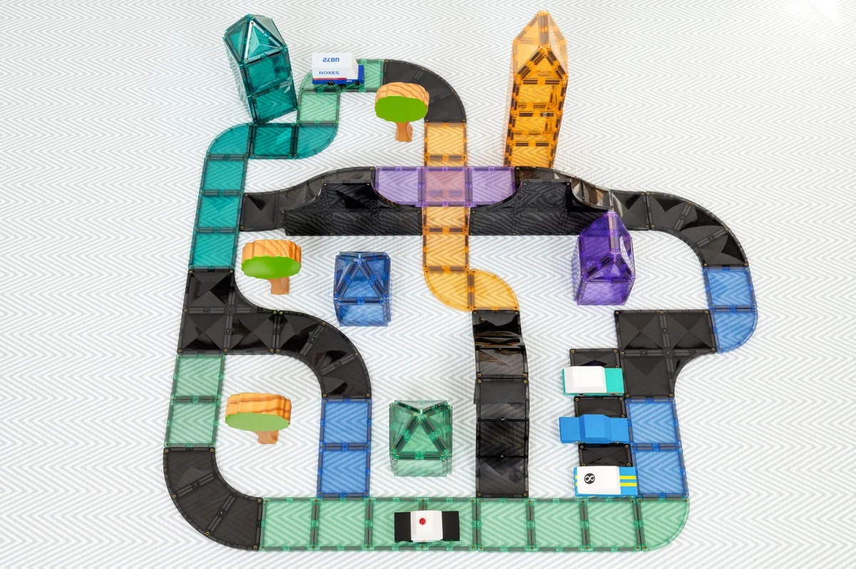 Connetix 16-delige Ramps & Intersections set - Image 3