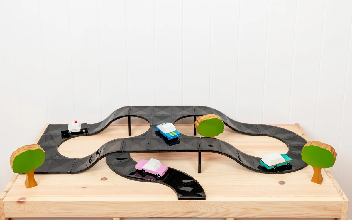 Connetix 16-delige Ramps & Intersections set - Image 9