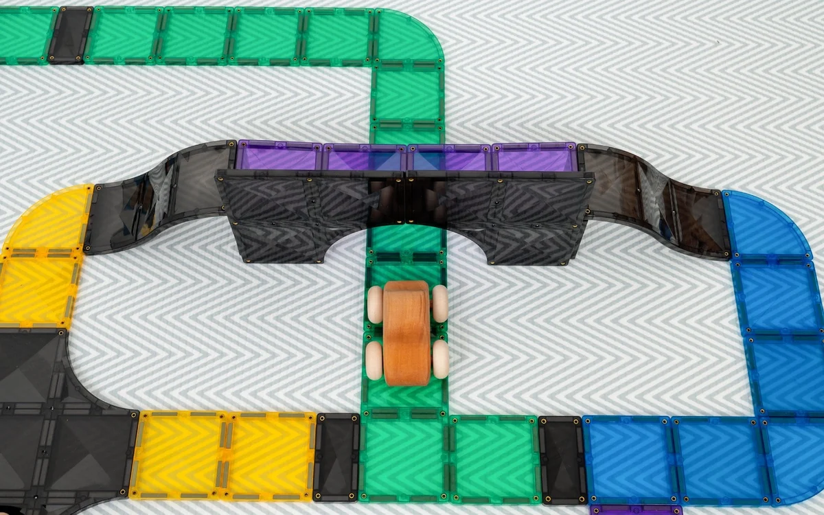 Connetix 16-delige Ramps & Intersections set - Image 5
