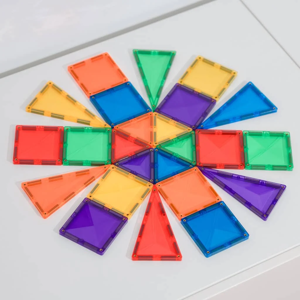 Connetix 24-delige Rainbow Mini Pack - Afbeelding 2