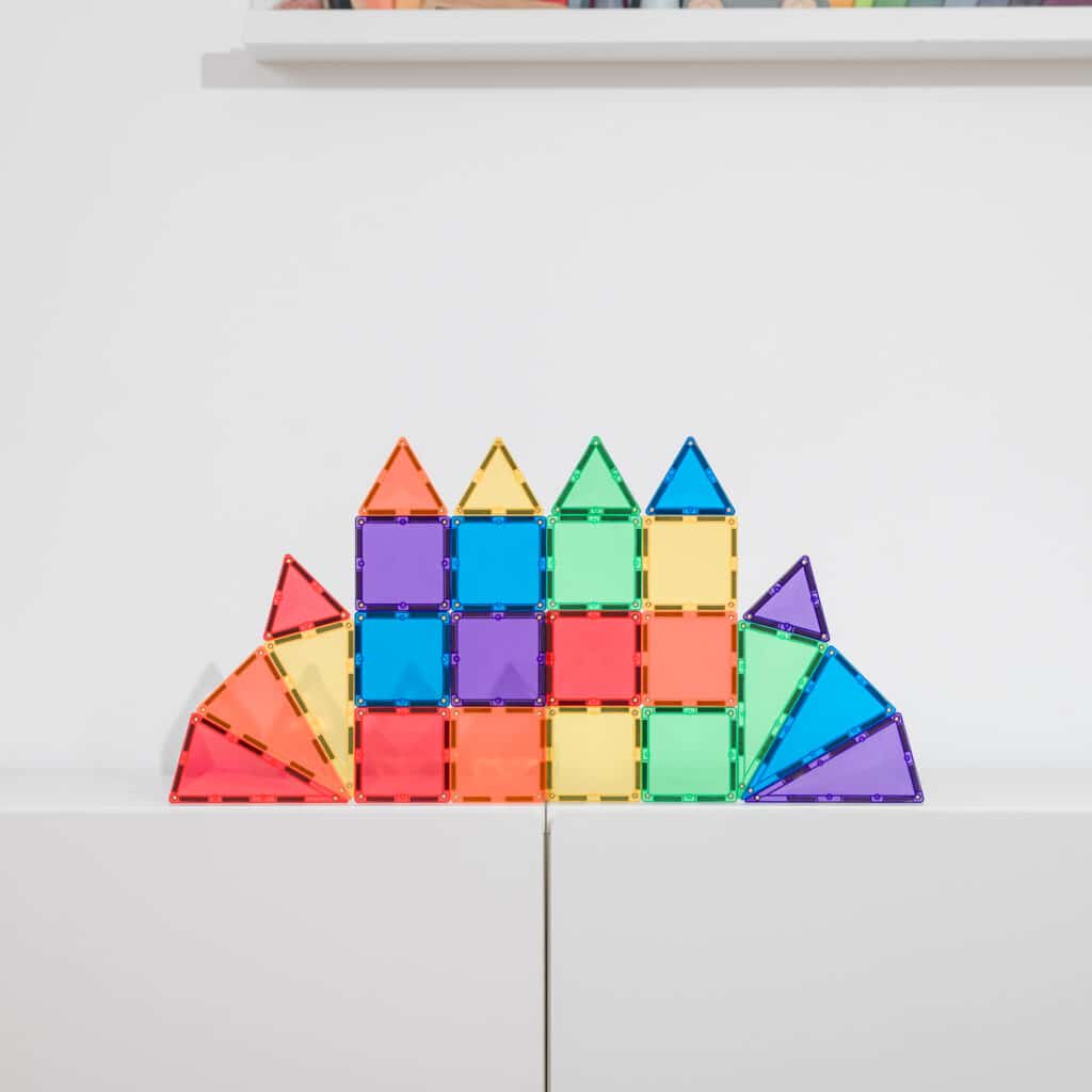 Connetix 24-delige Rainbow Mini Pack - Afbeelding 3