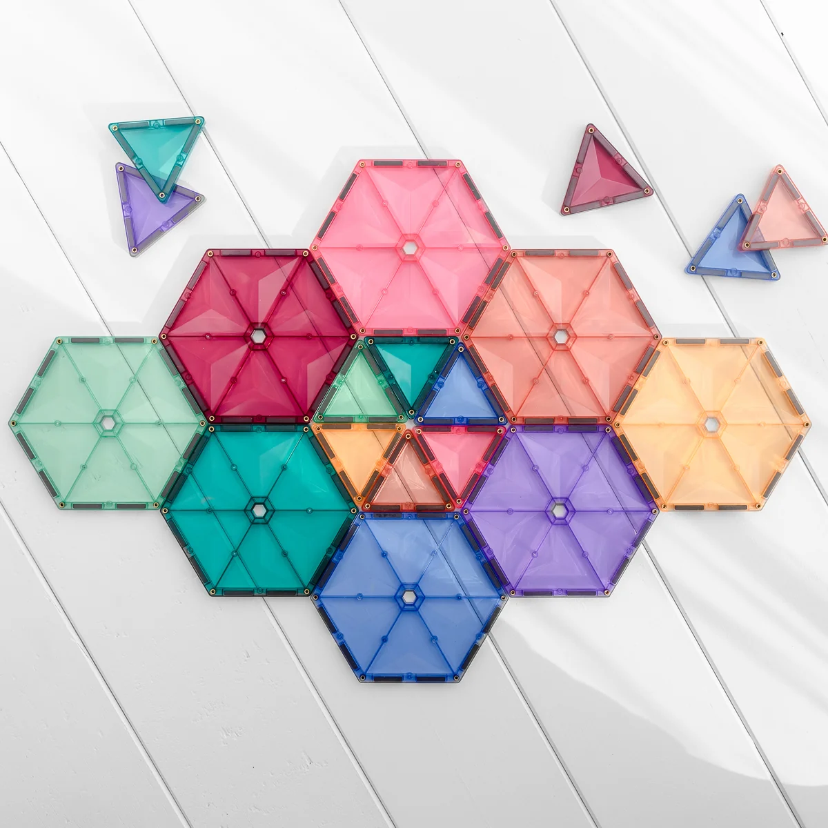 Connetix 40-delige Pastel Geometrie Pack - Image 4